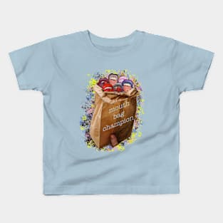 mouthbag champion Kids T-Shirt